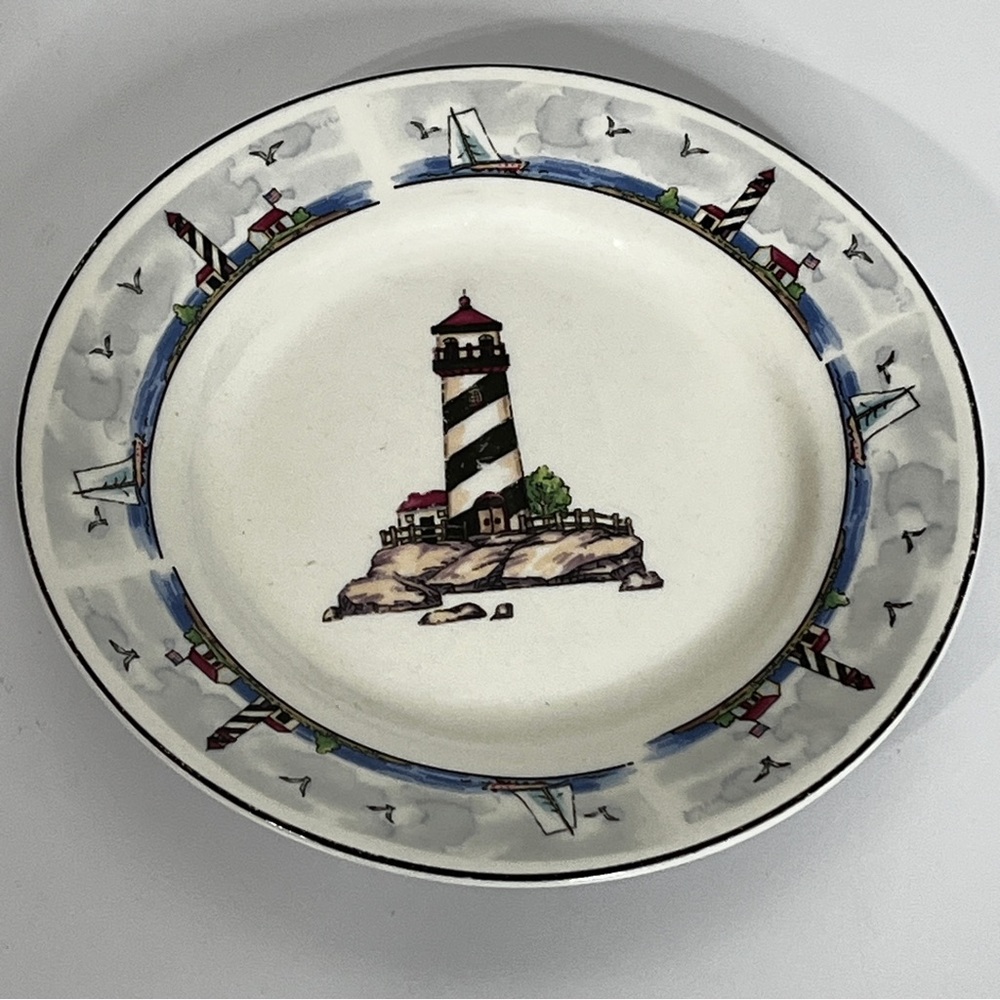 Totally Today Lighthouse Plate